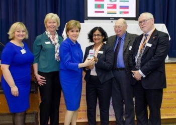 Nicola Sturgeon Launches Happy to Translate Mobile App